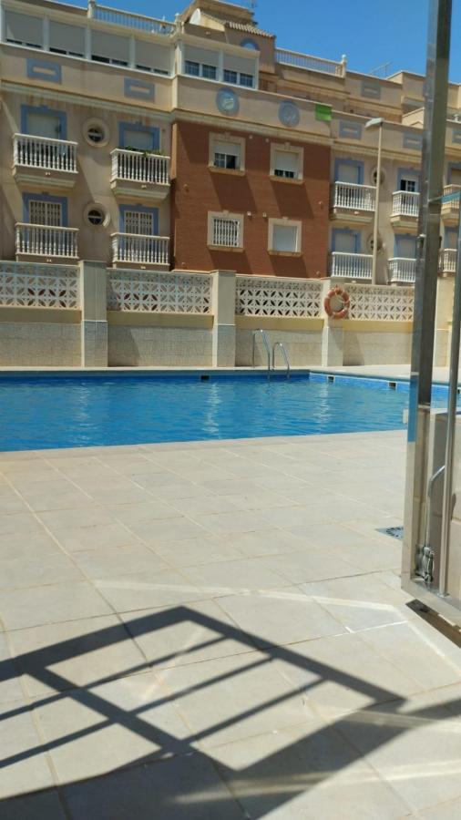 Precioso Apartamento En Residencial Con Piscina Roquetas de Mar Eksteriør billede